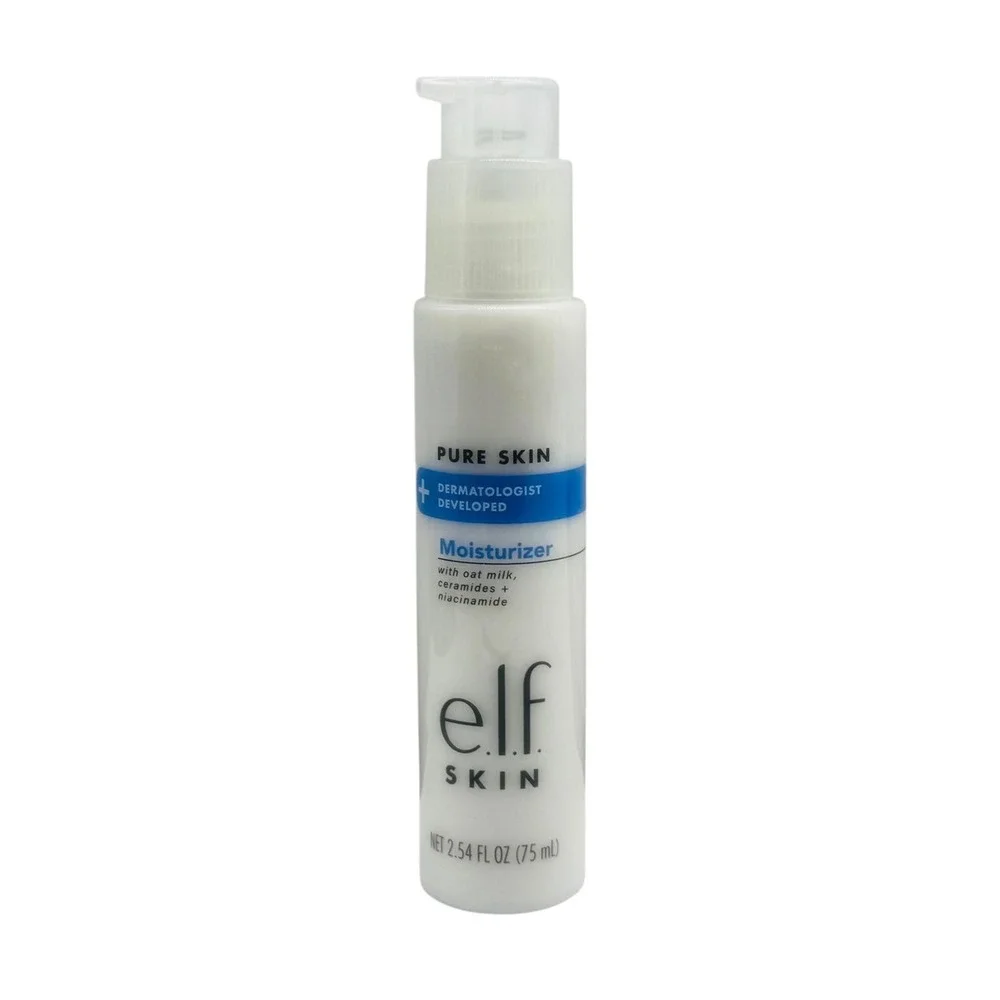 e.l.f. Pure Skin Moisturizer Oat Milk Ceramides Niacinamide 2.54 oz Bin Deal